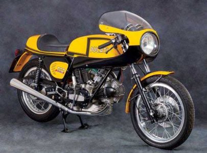 Z-stripe: 1972 Ducati 750 Sport Image